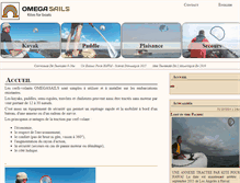 Tablet Screenshot of omegasails.net